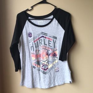 3/4 Hurley top